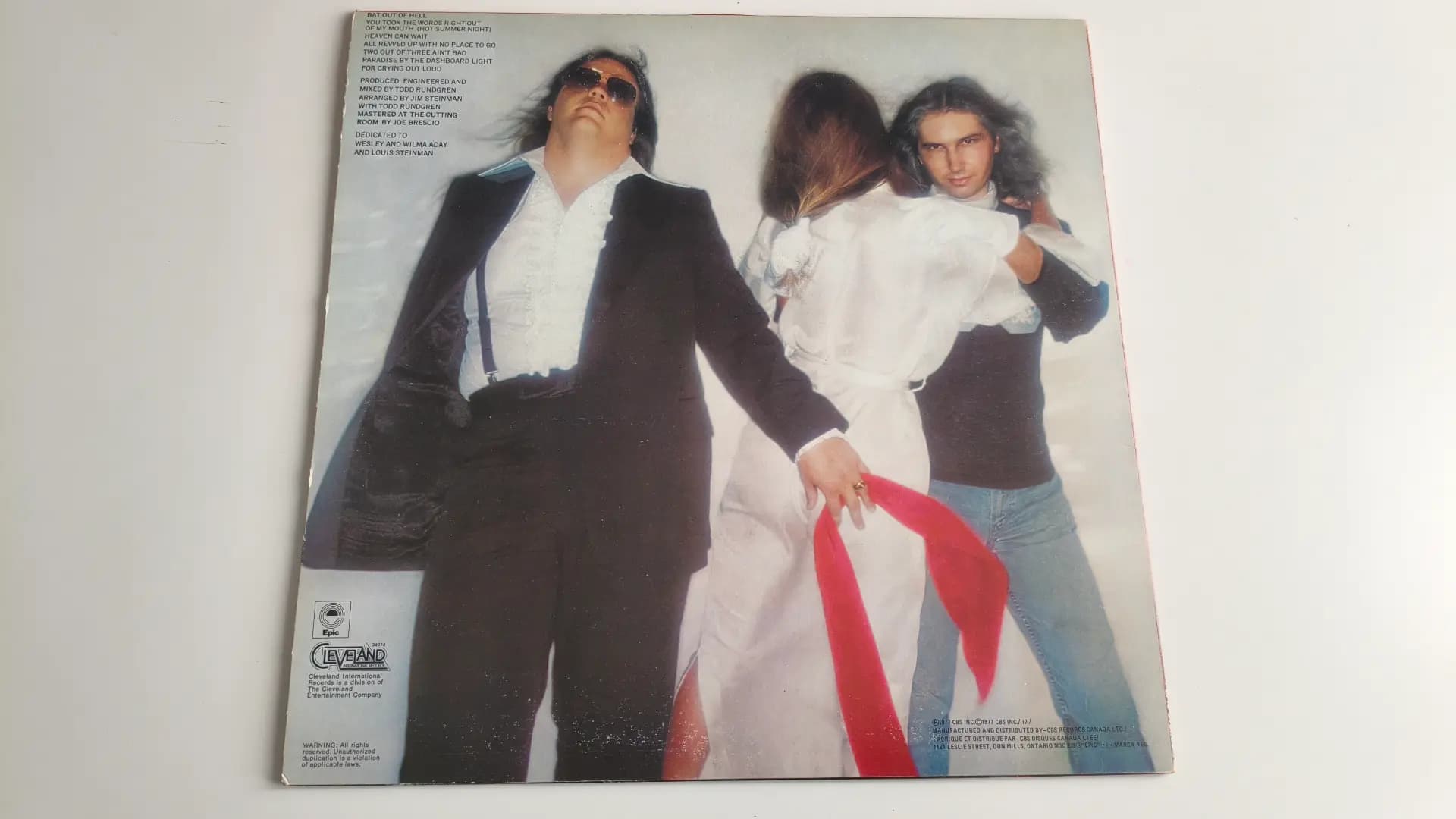 Główne zdjęcie - Meat Loaf - Bat Out Of Hell
