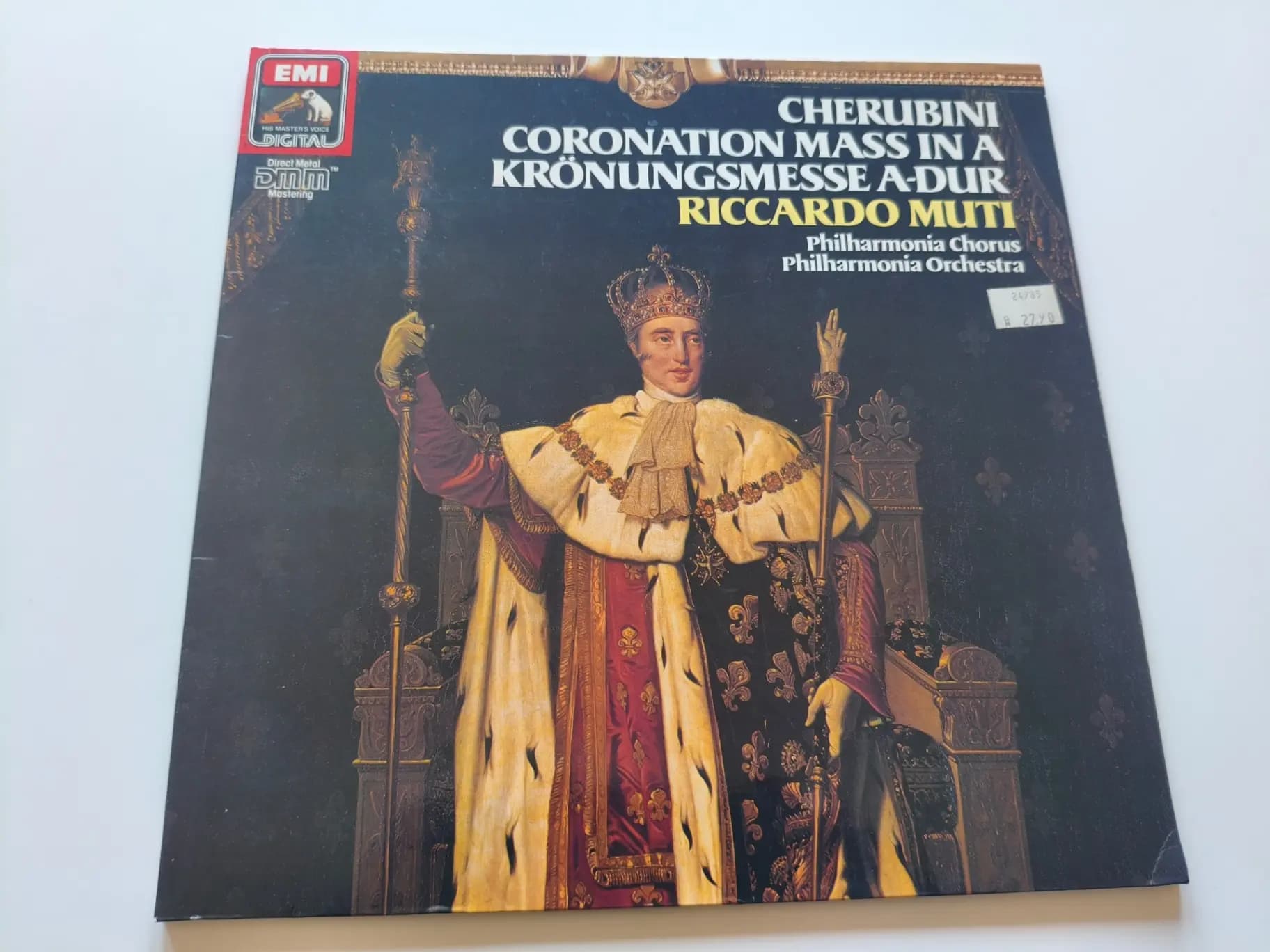 Okładka płyty Cherubini, Muti - Coronation Mass  = Krönungsmesse