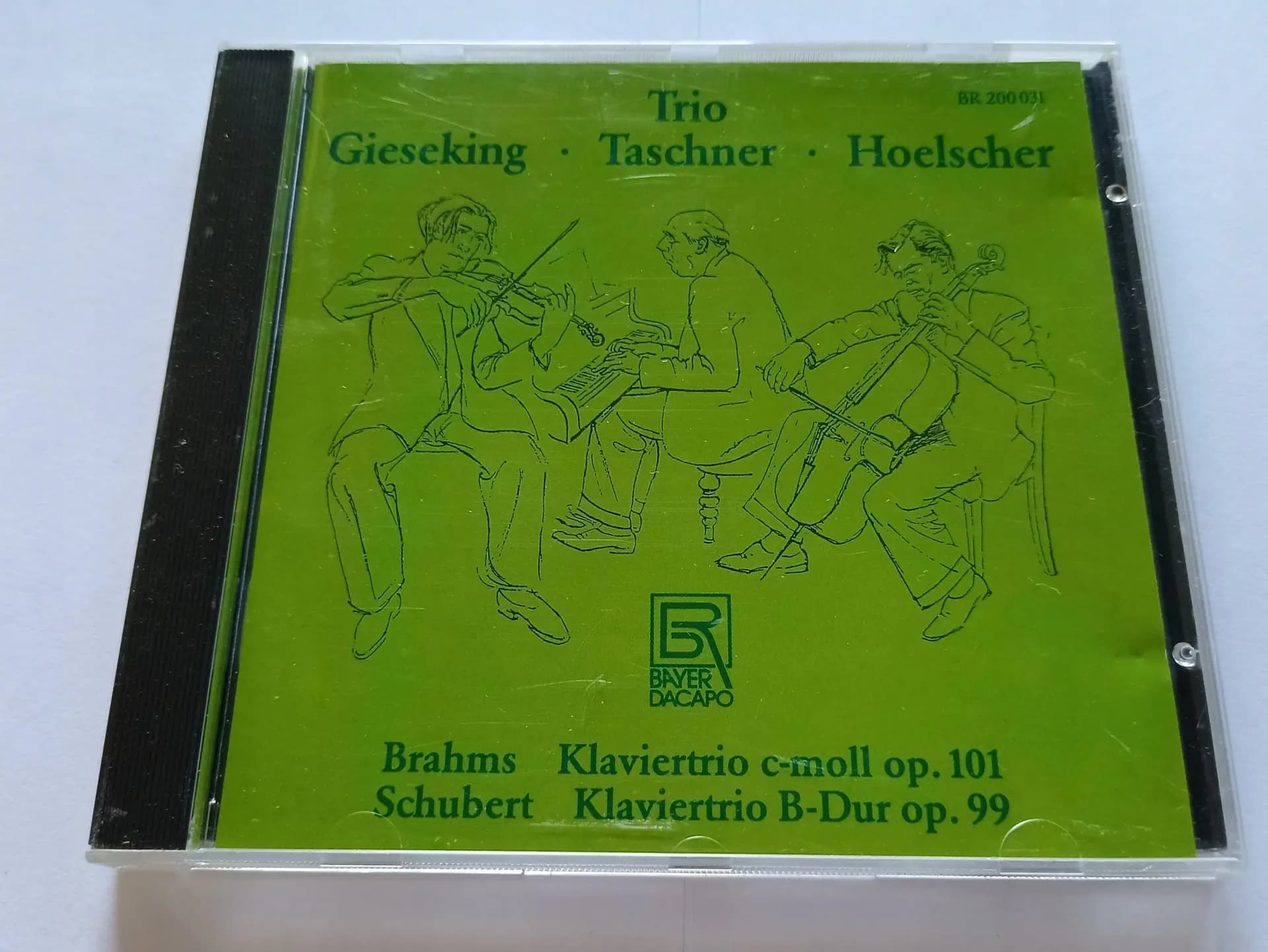 Główne zdjęcie - Gieseking, Taschner, Schubert - Klaviertrio C Moll Op.10