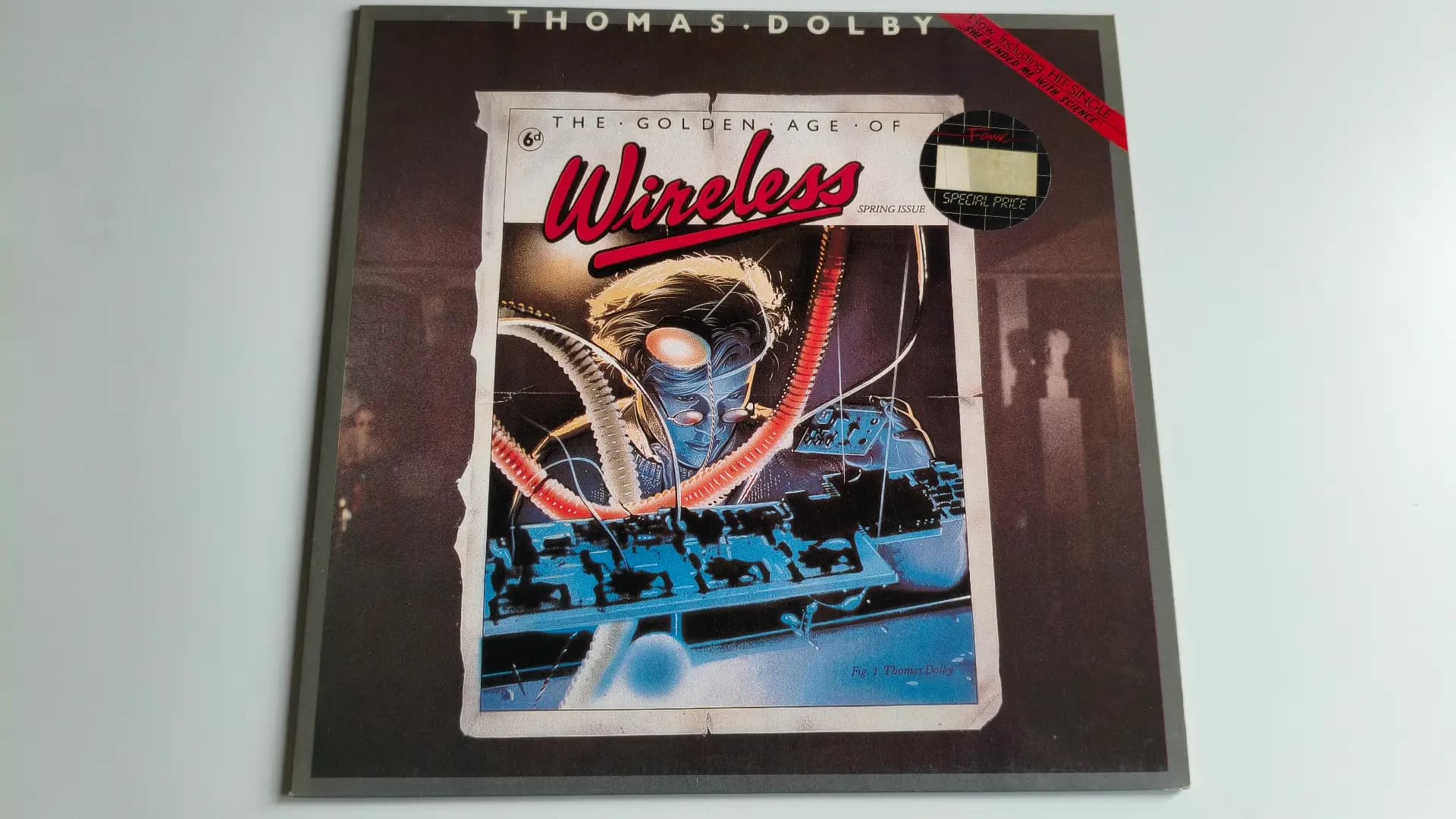 Okładka płyty Thomas Dolby - The Golden Age Of Wireless