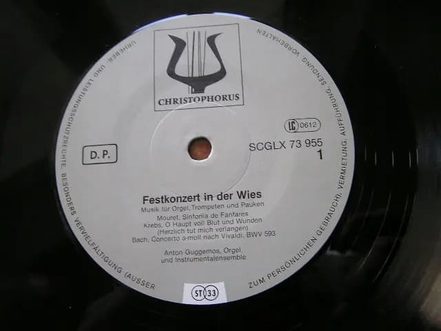 Główne zdjęcie - Anton Guggemos - Musik Für Orgel, Trompeten - Anton Guggemos - Musik Für Orgel, Trompeten