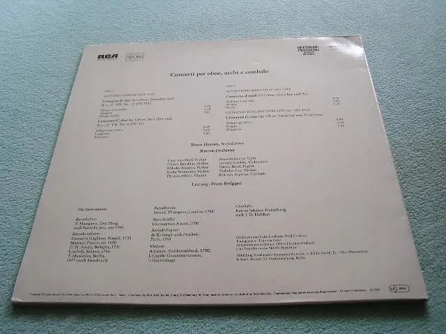 Główne zdjęcie - Bruce Haynes, Brüggen - Concerti Per Oboe - Bruce Haynes, Brüggen - Concerti Per Oboe