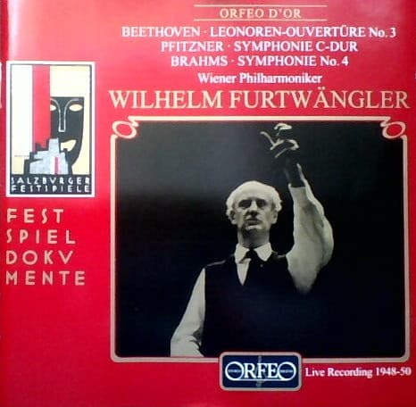 Okładka płyty Pfitzner, Brahms, Furtwängler - Symphonie No. 4