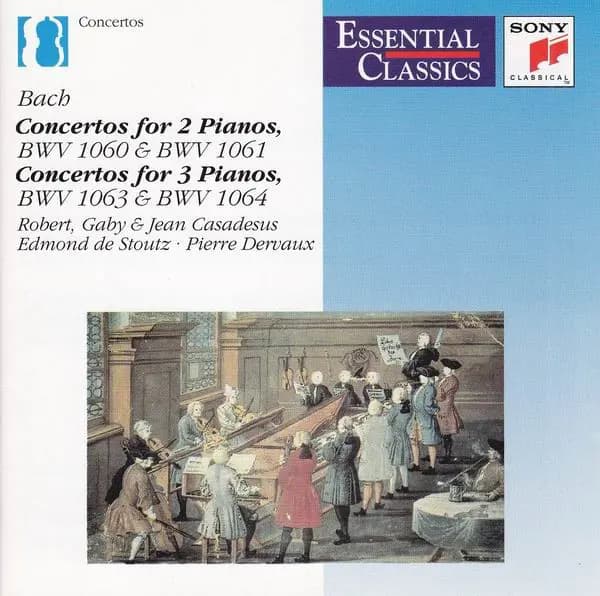 Concertos For 2 Pianos  BWV 1060 & BWV 1061 - Bach, Casadesus