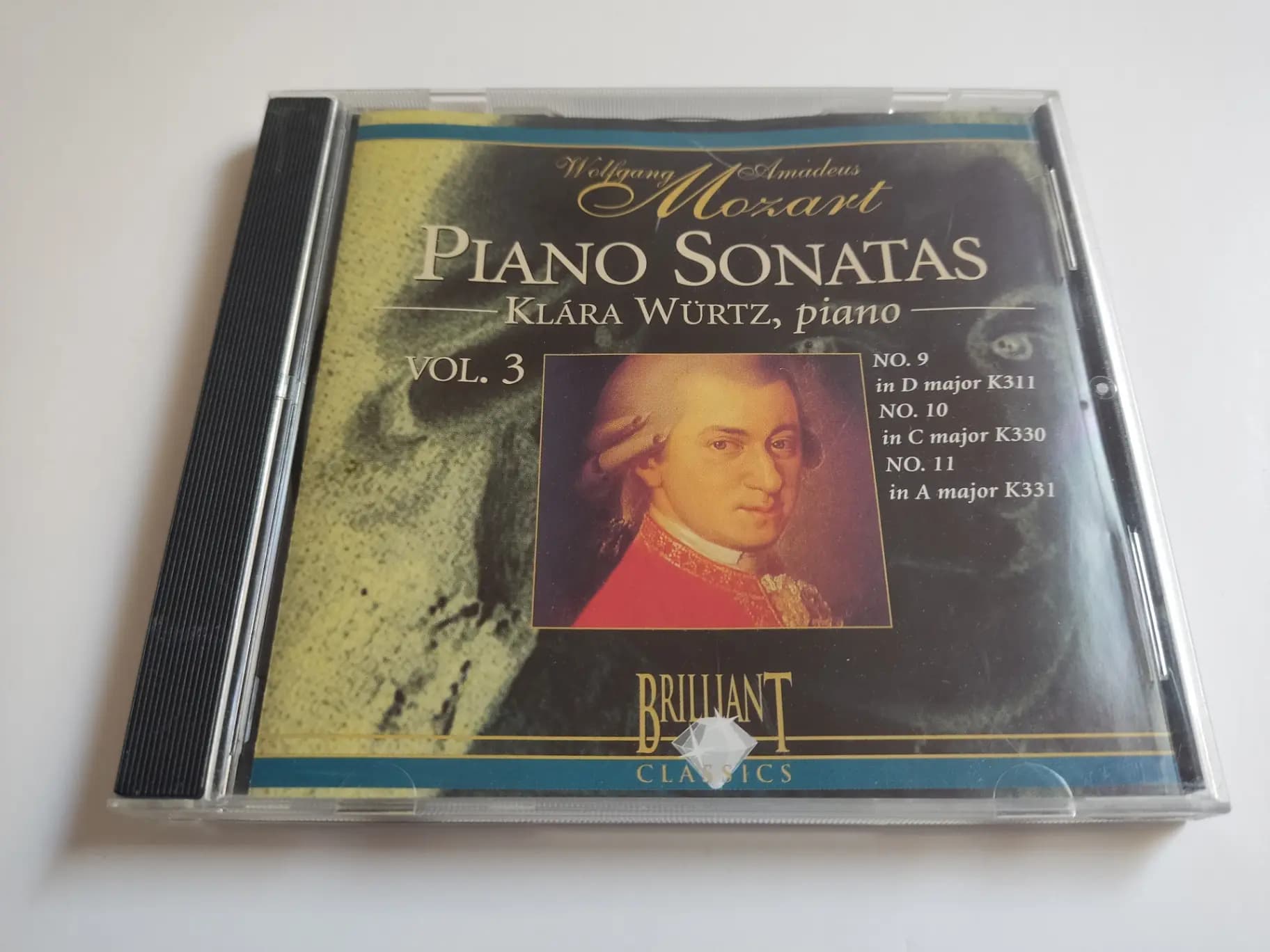 Główne zdjęcie - Mozart, Klára Würtz - Piano Sonatas Vol. 3