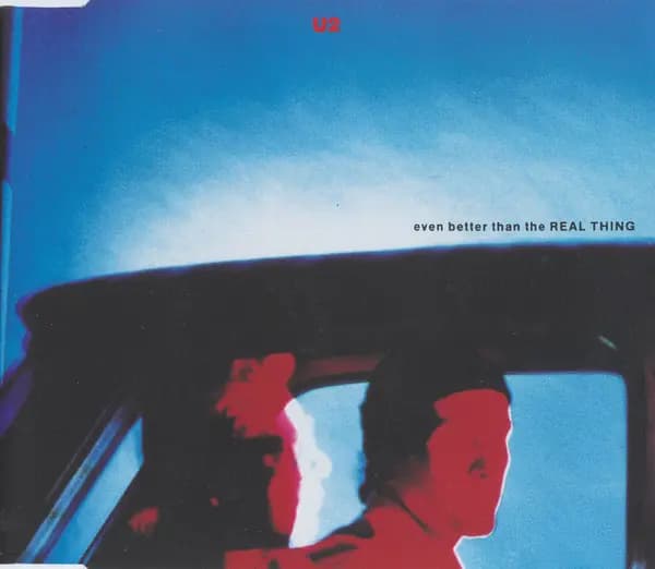 Okładka płyty U2 - Even Better Than The Real Thing