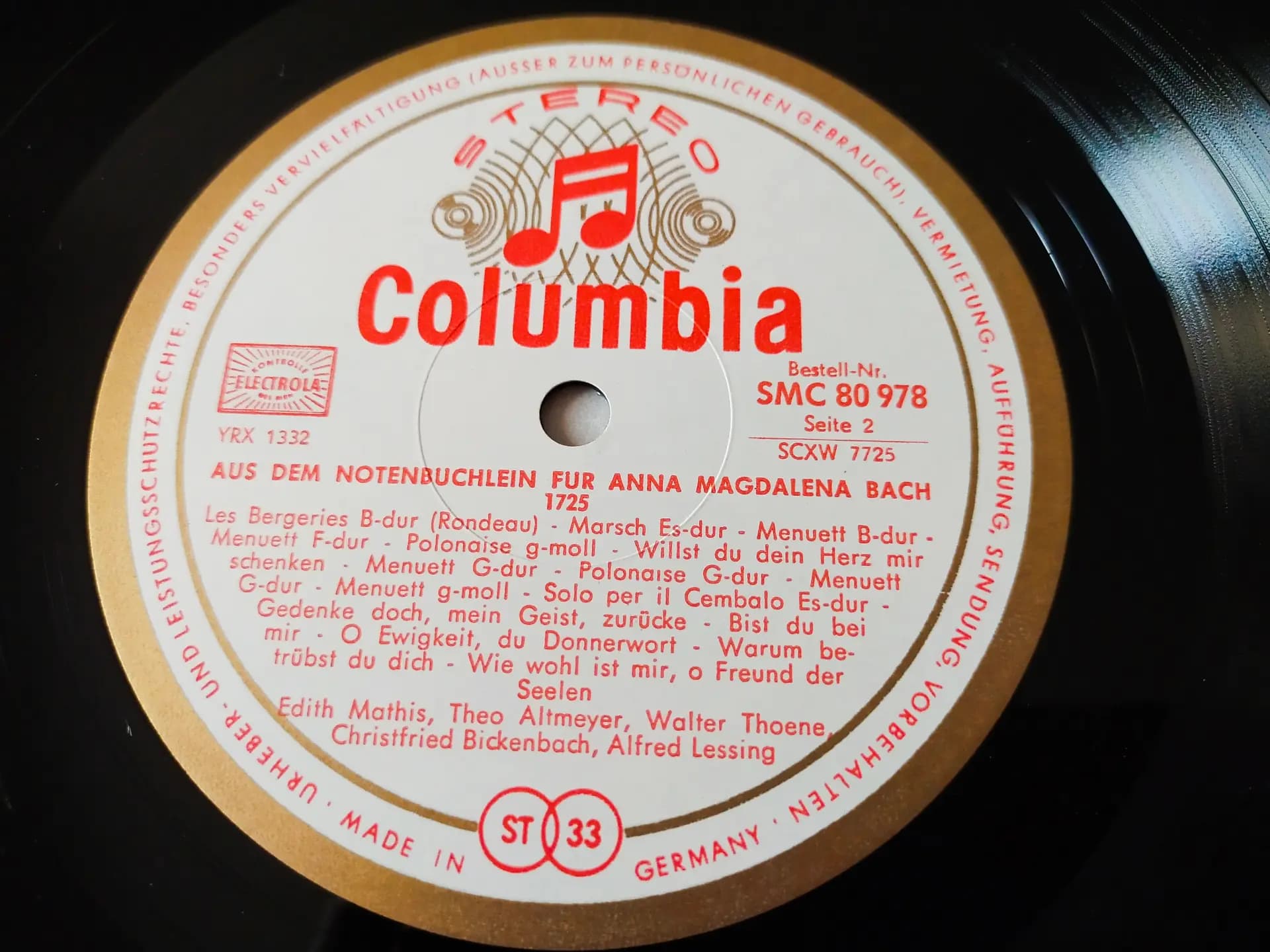 Główne zdjęcie - Bach, Mathis, Thoene - Aus Dem Notenbüchlein Für Anna Magdalena