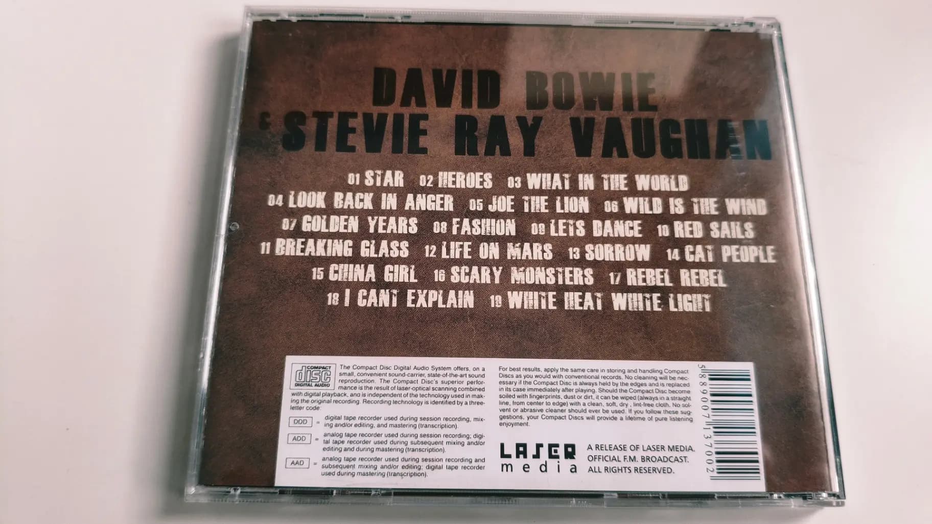 Główne zdjęcie - David Bowie, Stevie Ray Vaughan - Space Oddity (F.M. Broadcast 1983)