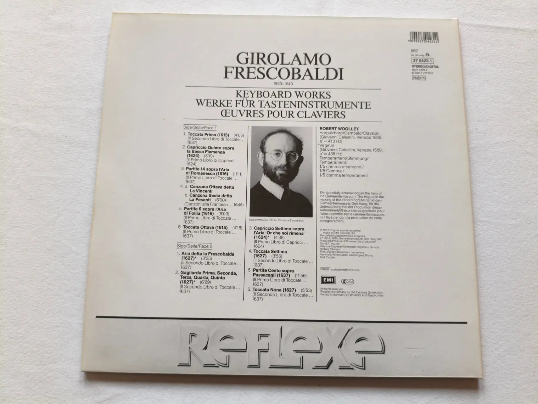 Główne zdjęcie - Frescobaldi, Woolley - Keyboard Works