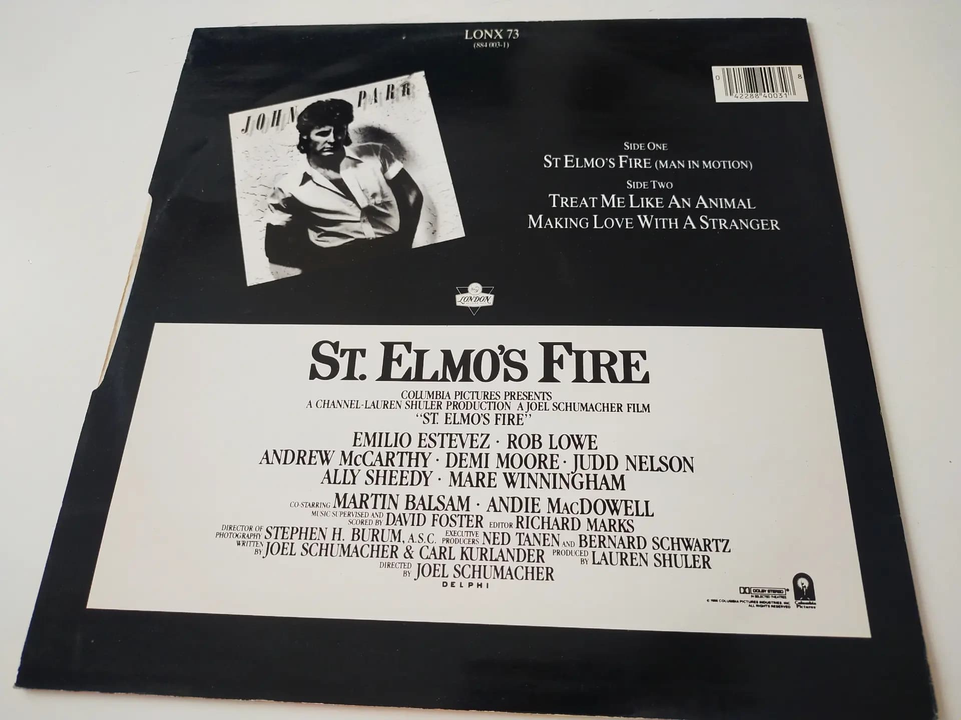 Główne zdjęcie - John Parr - St. Elmo's Fire (Man In Motion)