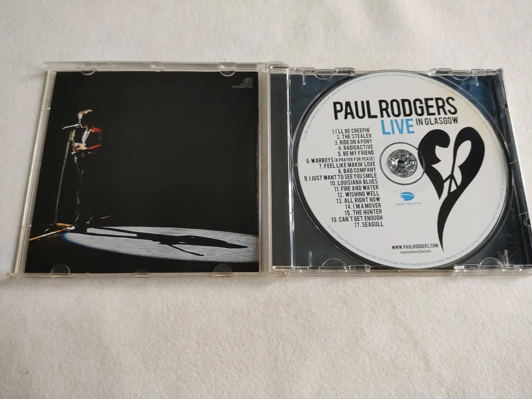 Główne zdjęcie - Paul Rodgers - Live In Glasgow