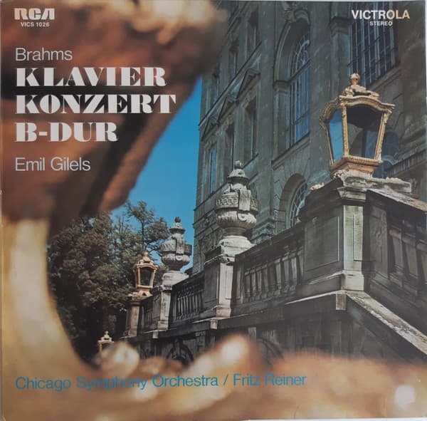 Okładka płyty Brahms, Gilels, Reiner - Piano Concerto  No 2 In B Flat Major
