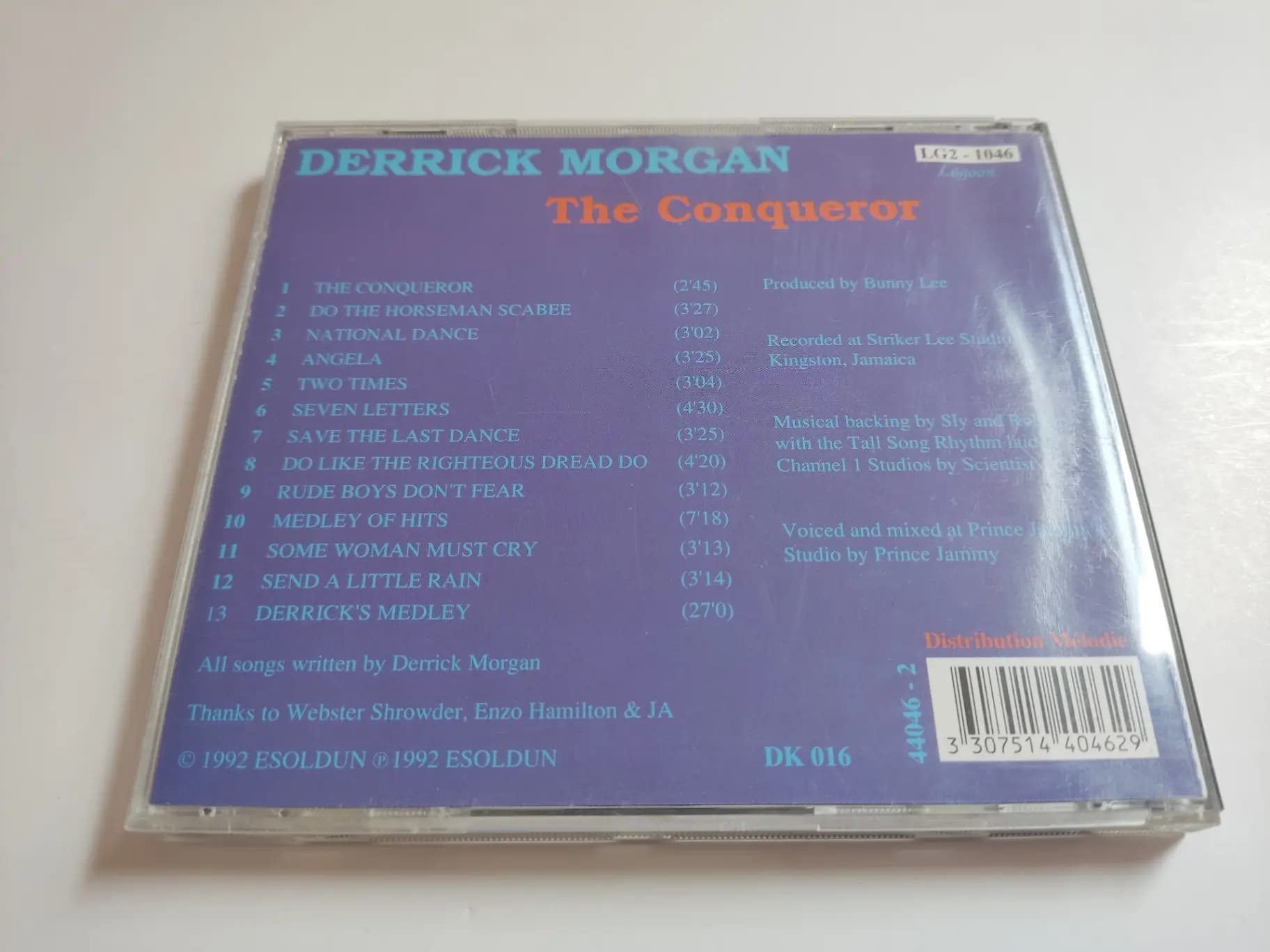 Główne zdjęcie - Derrick Morgan - The Conqueror