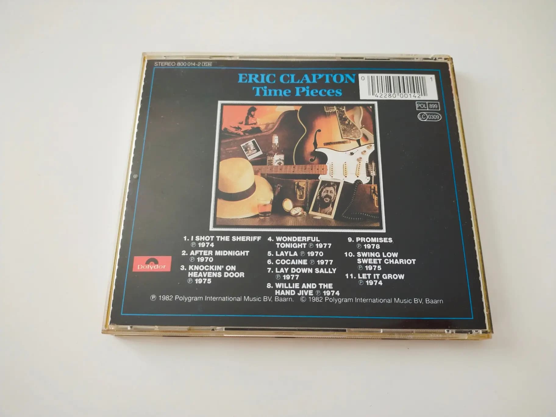 Główne zdjęcie - Eric Clapton - Time Pieces (The Best Of Eric Clapton)