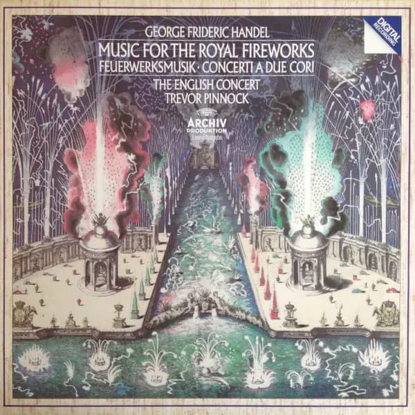 Okładka płyty Händel, Pinnock - Concerti A Due Cori