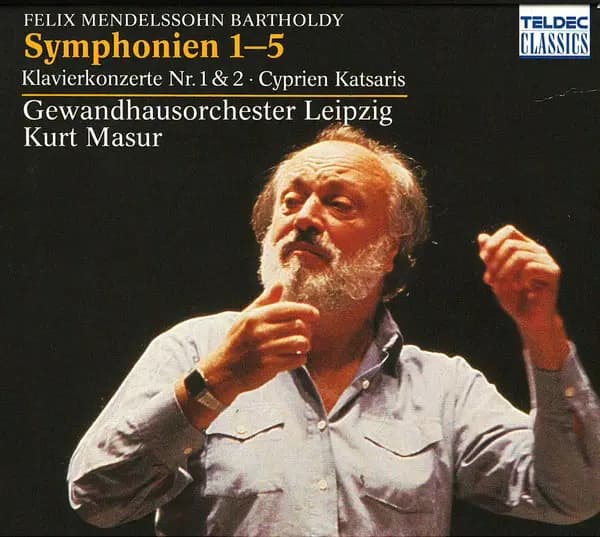 Główne zdjęcie - Mendelssohn, Masur, Katsaris - Symphonien 1-5 / Klavierkonzerte Nr. 1 & 2
