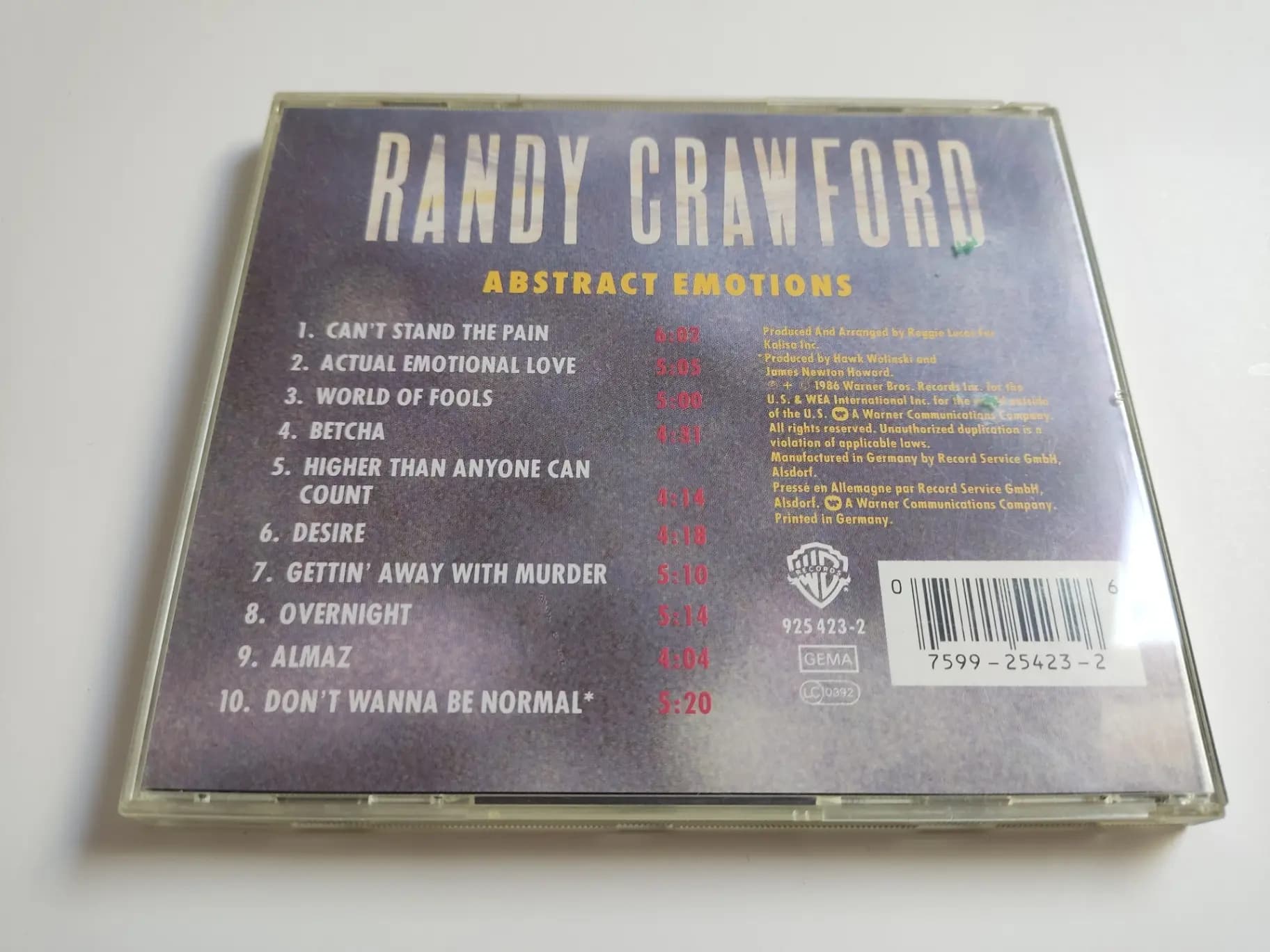 Główne zdjęcie - Randy Crawford - Abstract Emotions