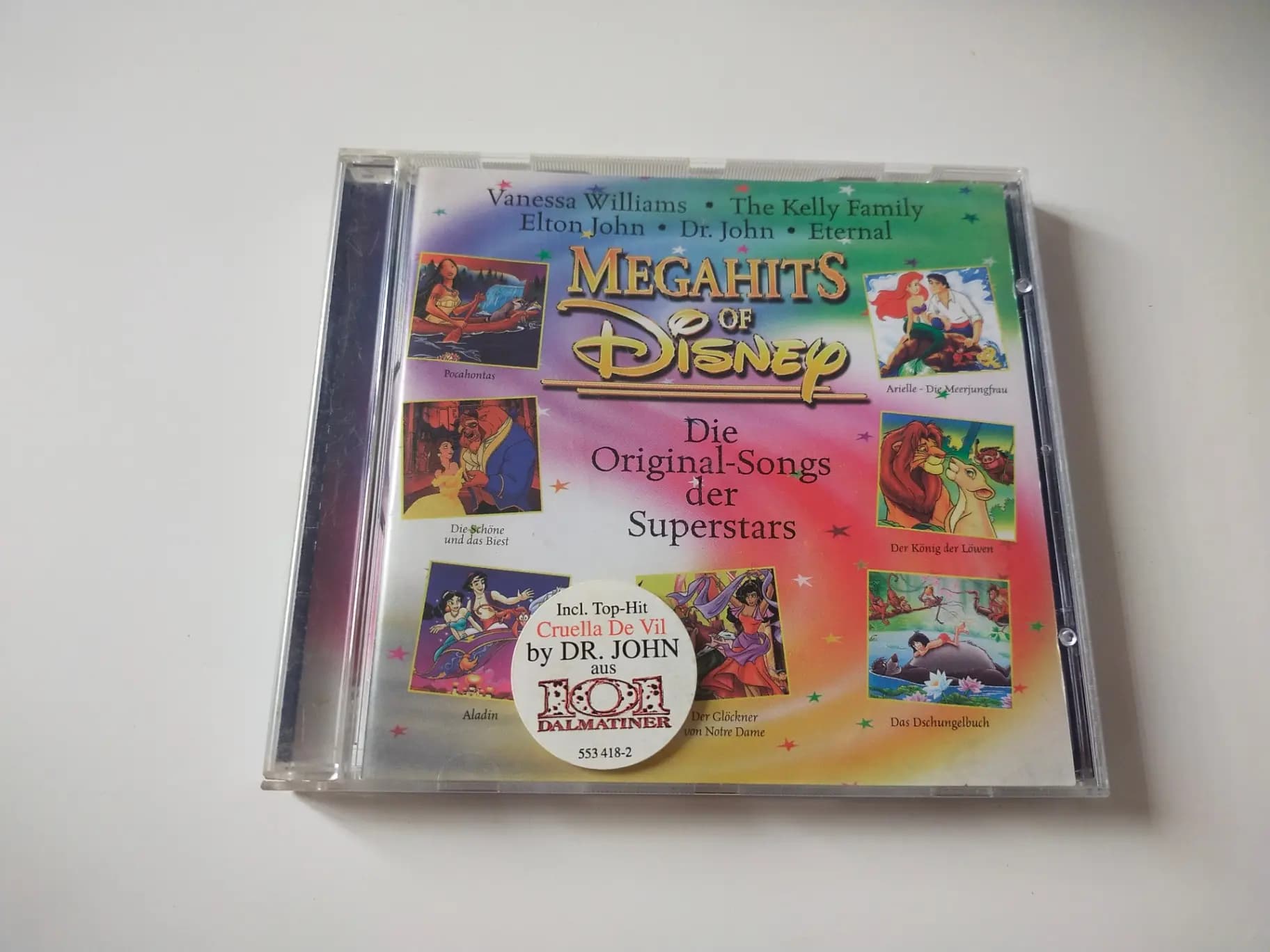 Główne zdjęcie - WILLIAMS, KELLY FAMILY, ELTON JOHN - Megahits Of Disney