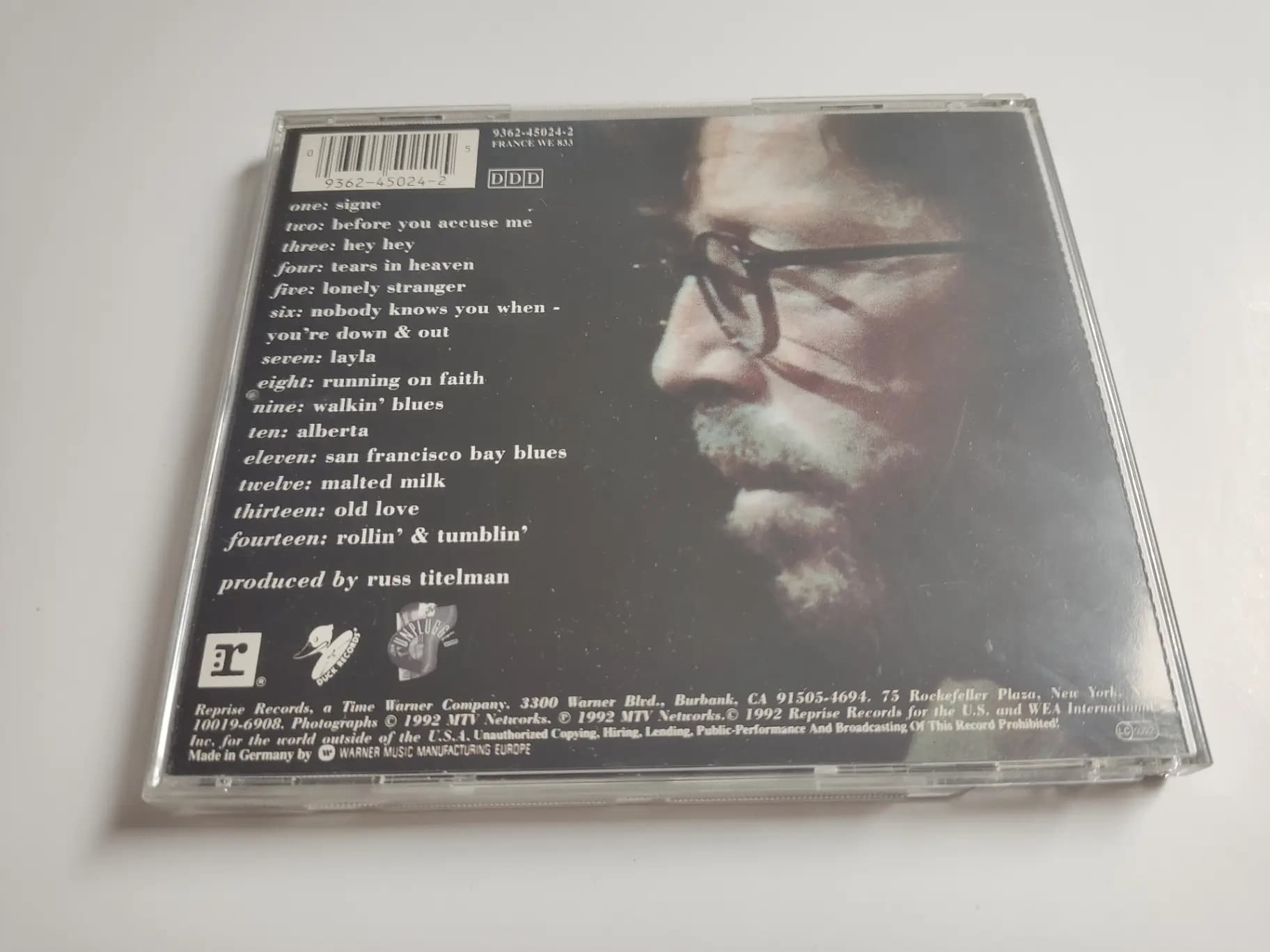 Główne zdjęcie - Eric Clapton - Unplugged