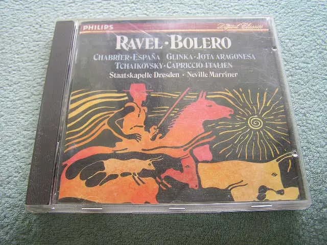 Główne zdjęcie - Neville Marriner, Staatskapelle Dresden - Ravel - Bolero / Chabrier - España / Glinka - Jota Aragonesa / Tchaikovsky - Capriccio Italien