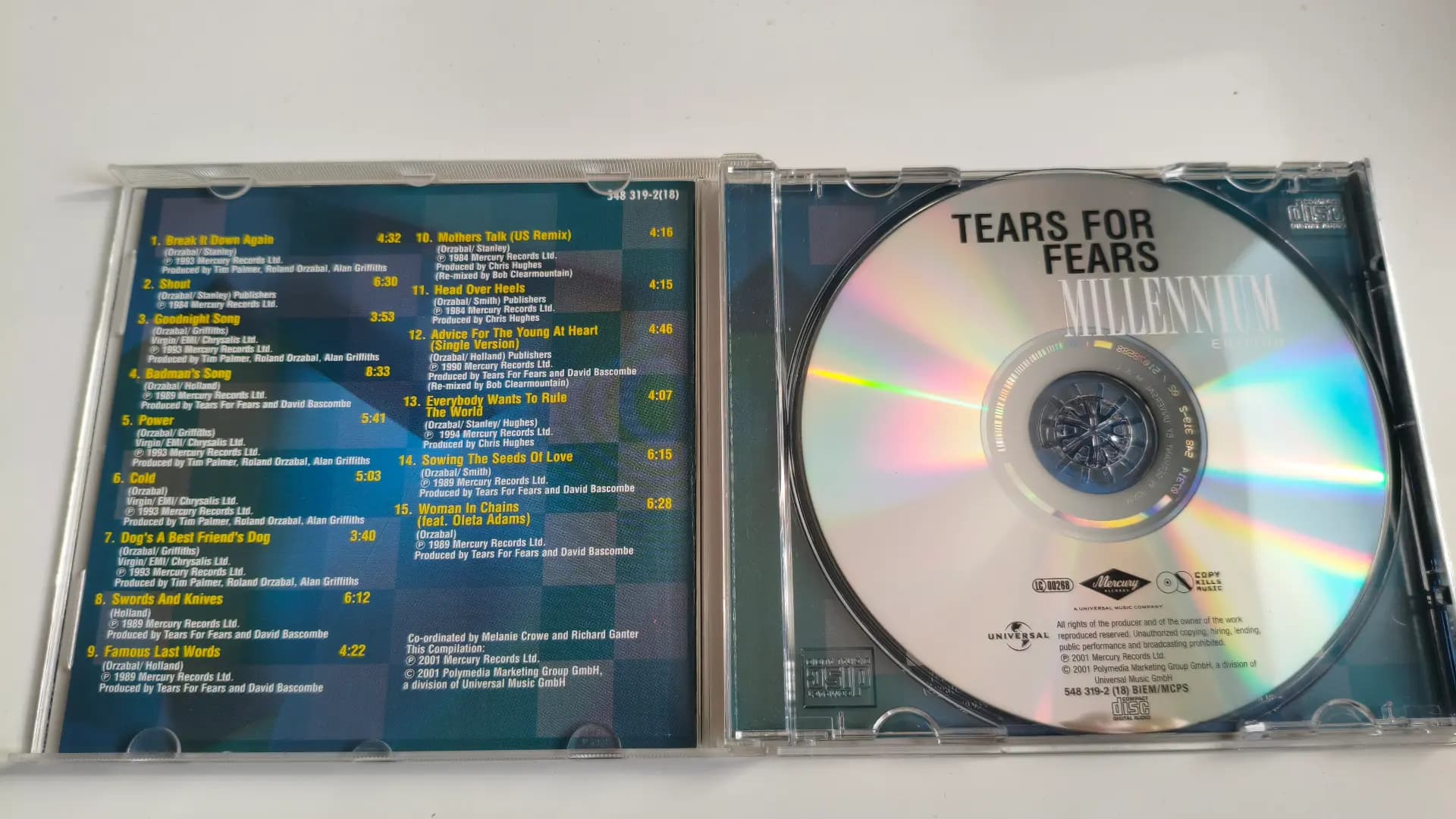 Główne zdjęcie - Tears For Fears - Millennium Edition