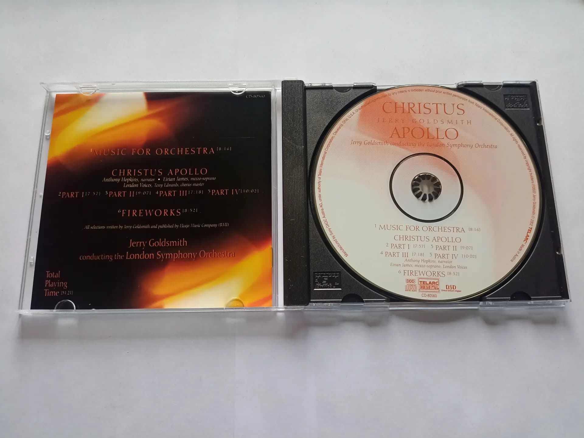 Główne zdjęcie - Jerry Goldsmith - Christus Apollo [CD]