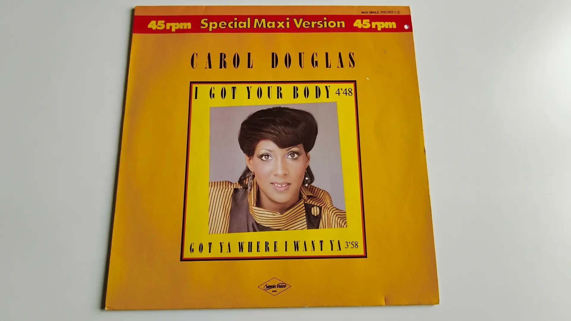 Główne zdjęcie - Carol Douglas - I Got Your Body, Got Ya Where I Want Ya