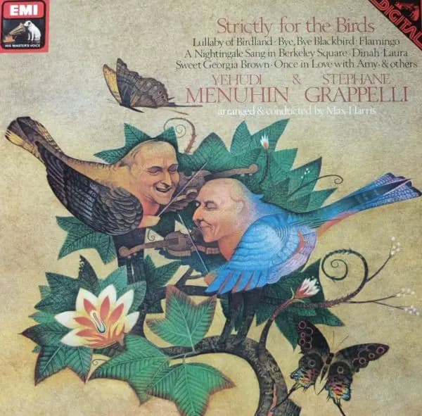 Okładka płyty Yehudi Menuhin, Stéphane Grappelli - Strictly For The Birds