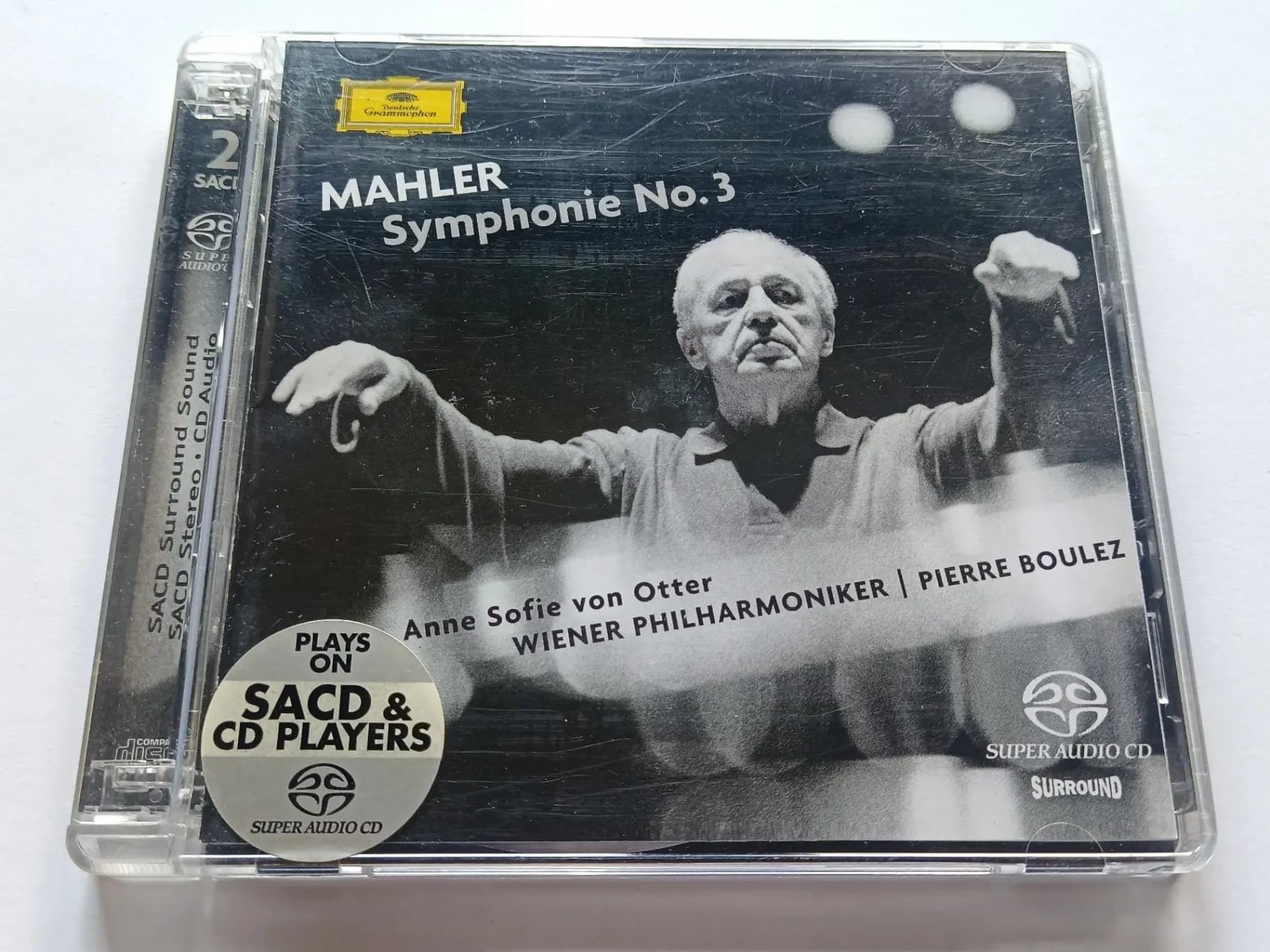 Główne zdjęcie - Gustav Mahler, Pierre Boulez, Wiener Philharmoniker, Anne Sofie von Otter - Symphony No. 3