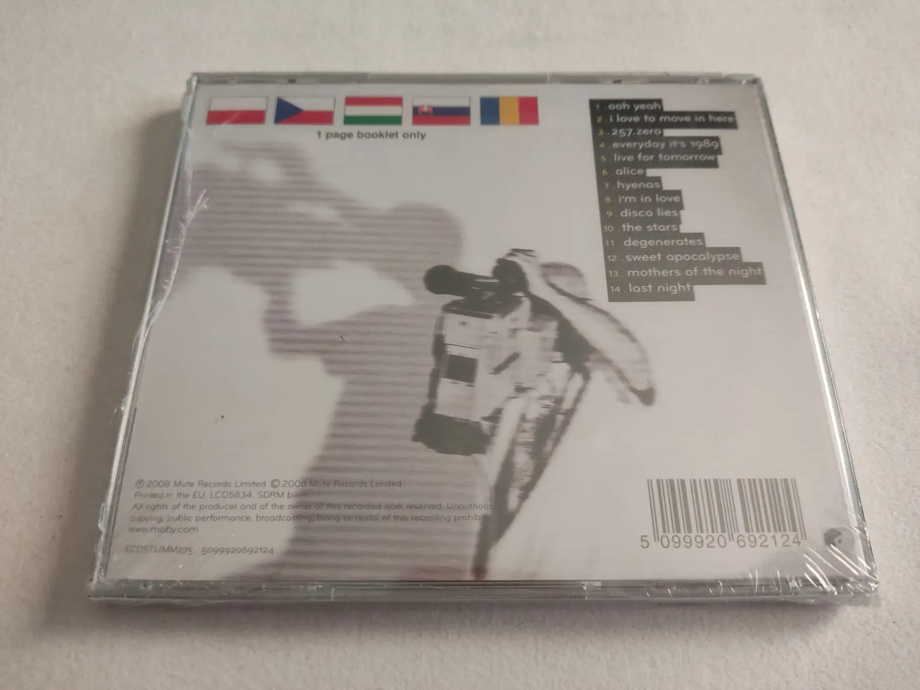 Główne zdjęcie - Moby - Last Night