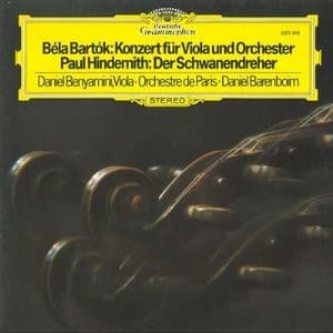 Okładka płyty Bartók, Hindemith, Benyamini - Konzert Für Viola Und Orchester