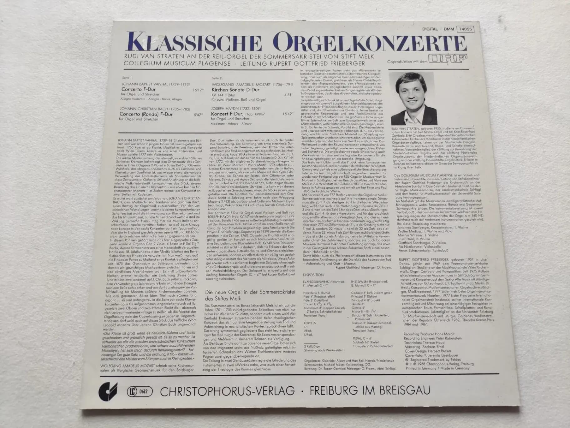 Główne zdjęcie - Haydn, cal30472Frieberger - Klassische Orgelkonzerte