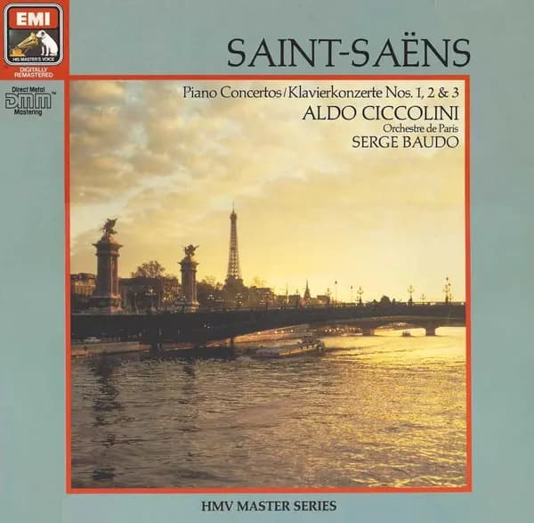 Okładka płyty Camille Saint-Saëns, Serge Baudo - Piano Concertos Nos. 1, 2 & 3