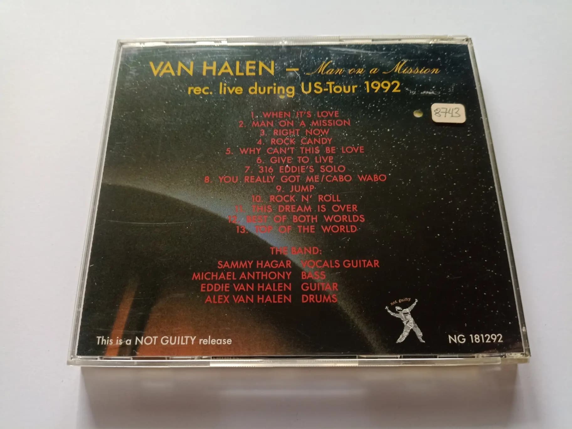 Główne zdjęcie - Van Halen - Man On A Mission