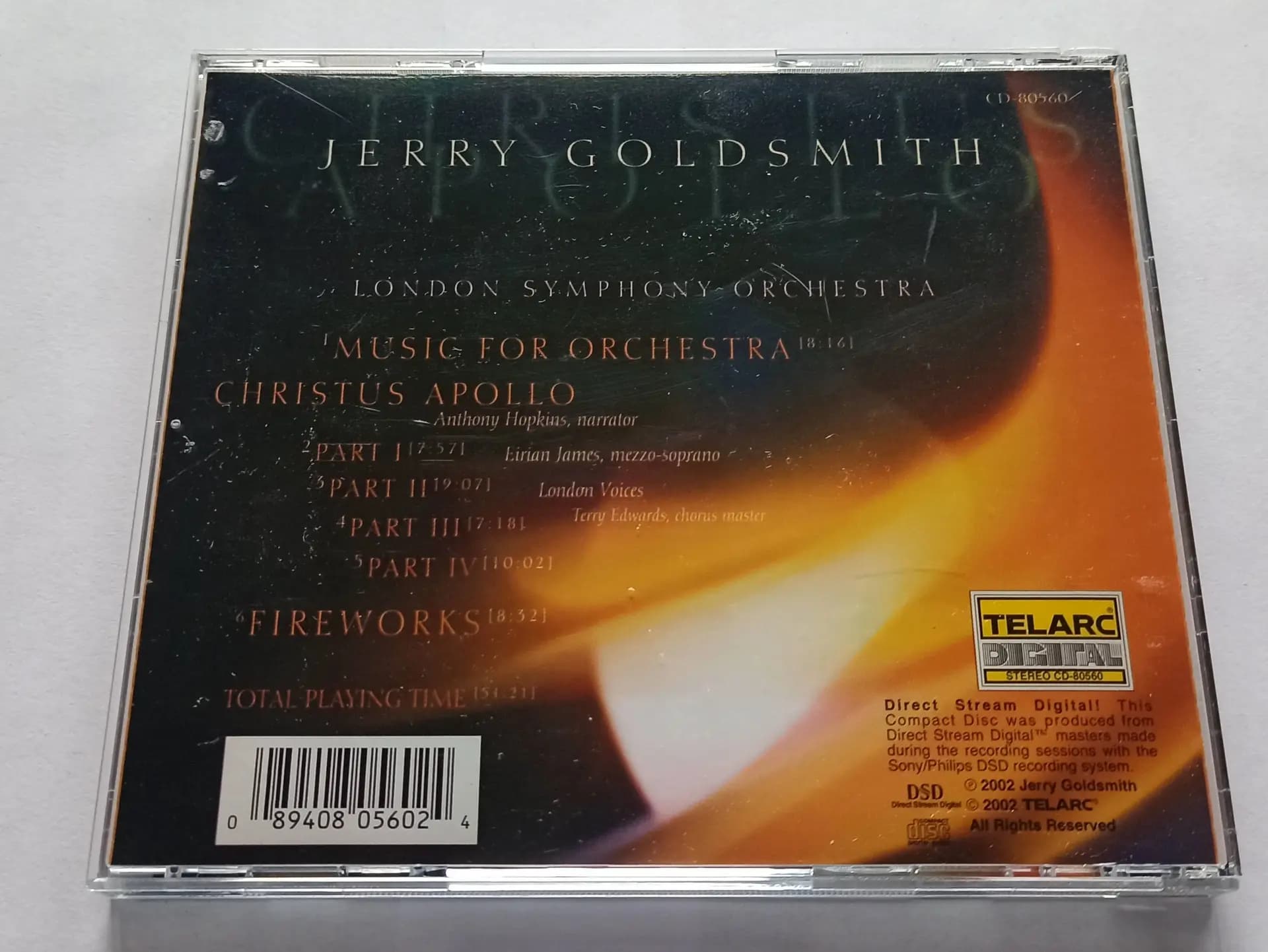 Główne zdjęcie - Jerry Goldsmith - Christus Apollo [CD]
