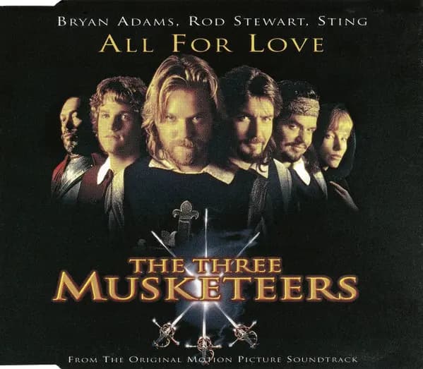 Okładka płyty Adams, Stewart, Sting - All For Love