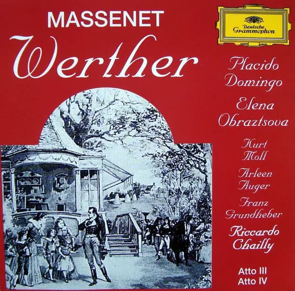 Okładka płyty Massenet, Domingo, Obraztsova, Moll - Werther