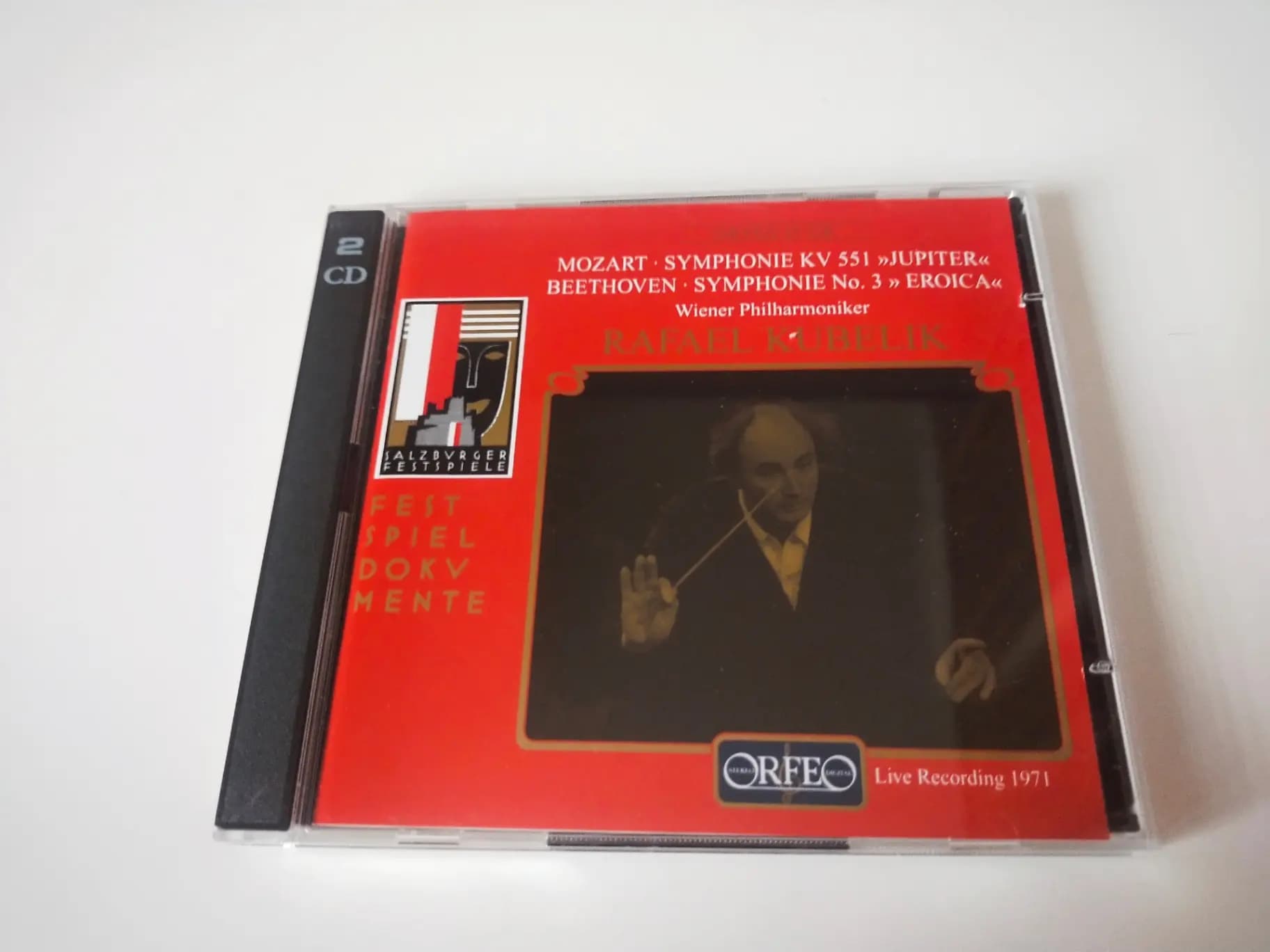 Główne zdjęcie - Mozart, Beethoven, Kubelik - Symphonie KV 551 Jupiter