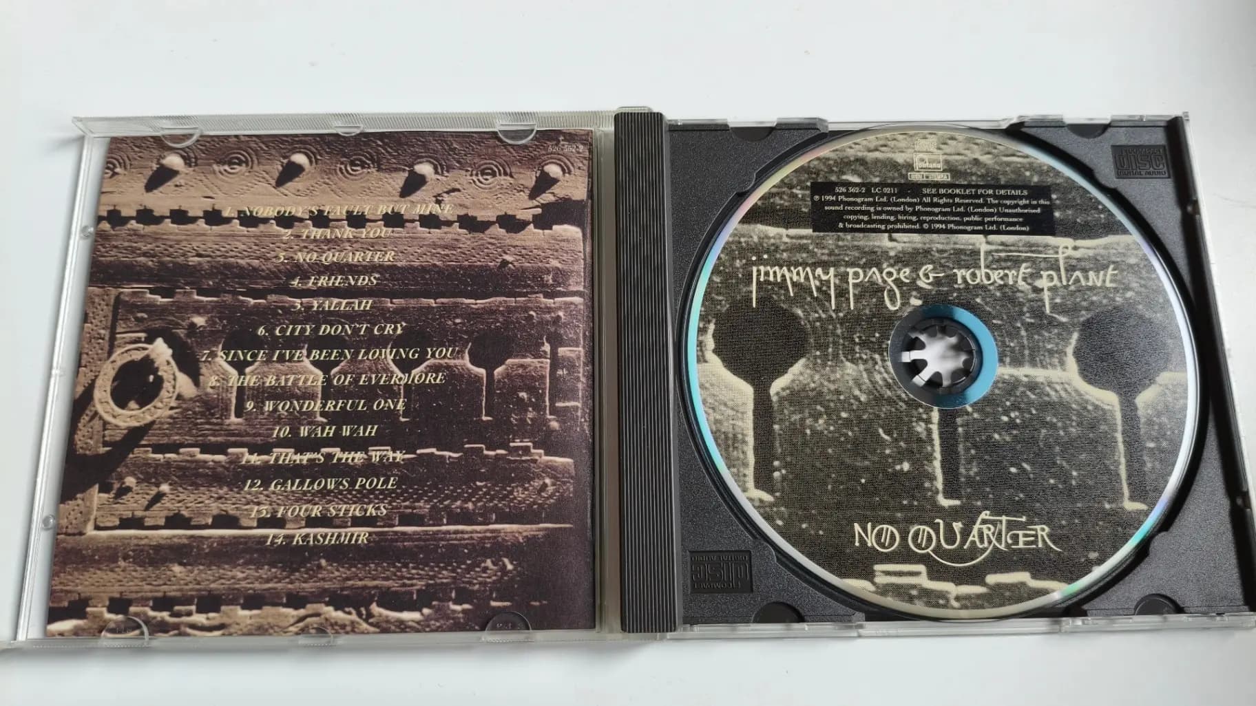 Główne zdjęcie - Jimmy Page, Robert Plant - No Quarter: Jimmy Page & Robert Plant Unledded